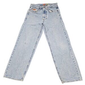 Empyre‎ Jeans Straight Leg 28x28 Light Wash Skater Y2K Vintage Denim